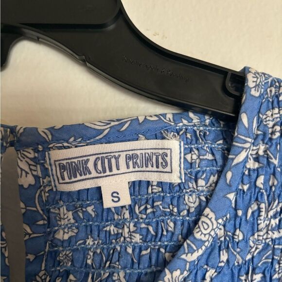 Tuckernuck Pink City Prints Isabel Cornflower Lolita Dress Size S - Picture 8 of 8